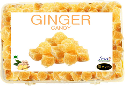 

9 GIFTS Dry Ginger candy 500 GM(500 g, Box)