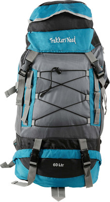 

TREKKERS NEED Trekking Bag/Rucksack\SPORTS BAG/Hiking Bag 60 Ltr thunder(Red) Rucksack - 60 L(Green)