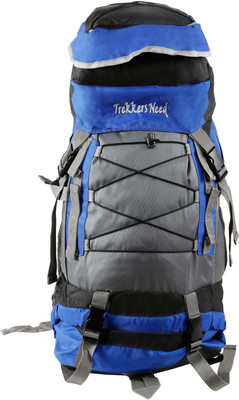 

TREKKERS NEED Trekking Bag/Rucksack\SPORTS BAG/Hiking Bag 60 Ltr thunder(Red) Rucksack - 60 L(Blue)