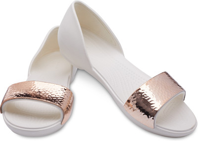 

Crocs Women Off white Flats