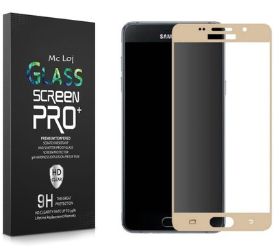 Mcloj Edge To Edge Tempered Glass for On5Pro, Samsung On5 Pro, On 5Pro Galaxy, Full Edge To Edge Screen Coverage Curved Samsung Galaxy On5 Pro, On 5 Pro(Pack of 1)