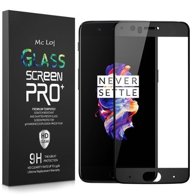 Mcloj Edge To Edge Tempered Glass for Samsung Galaxy On5 Pro, On5 Pro, Full Screen Coverage Samsung Galaxy On5 Pro, On 5Pro Galaxy, On5Pro Black, On 5 Pro(Pack of 1)