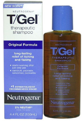 

Neutrogena T/Gel Shampoo Therapeutic, Original Formula, 4.4 Ounces (Pack of 2)(130 ml)