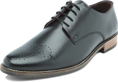 

Heels & Shoes Lace Up For Men(Black
