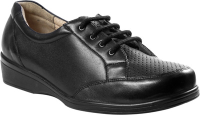

JK Port Women New Leather Casuals Casuals For Women(Black