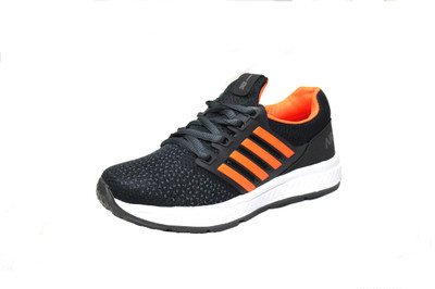 

Brandbuckets Men's Black Running Shoes For Men(Black