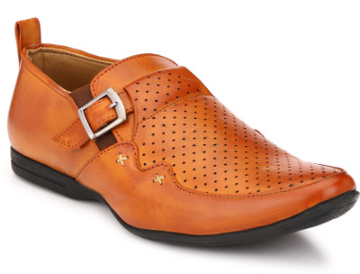 

SPLENDID LIFESTYLE Monk Strap For Men(Tan
