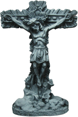 

salvus app solutions Decorative Showpiece - 12 cm(Polyresin, Grey)