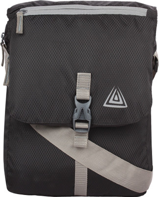 

JUNKET TRIBE Men & Women Casual Black Polyester Sling Bag