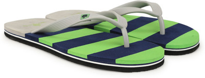 

Woodland Slippers, Green/navy