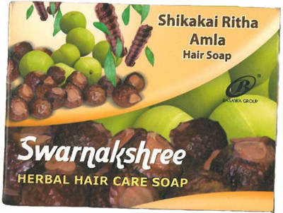 

Swarnakshree Shikakai Ritha Amla Hair Soap(75 g)