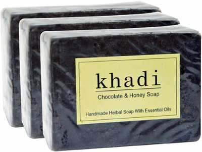 

Vagad's Khadi khadi chocolate & honey soap(125 g, Pack of 3)