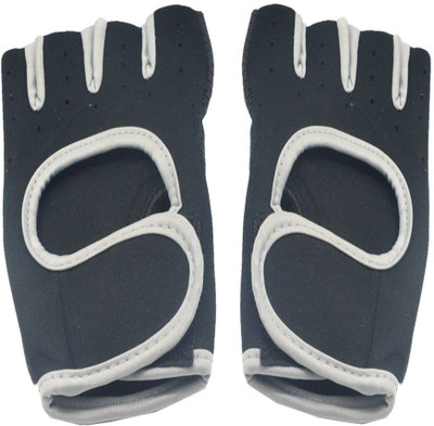 

Faynci Leather Bike Riding /Sports / Gym / Weight Lifting / Cycling Gloves for Boys, Men, Women. Gym & Fitness Gloves (, Grey