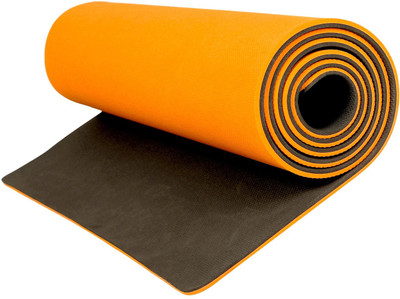 

Aerolite Double Colour 36 X 78 Multicolor 6.5 mm Yoga Mat, Grey;orange