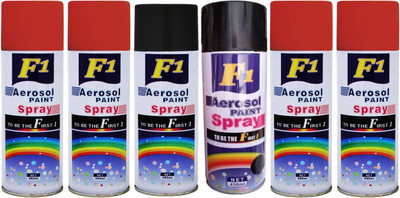 

F1 Multicolor Spray Paint 450 ml(Pack of 6)