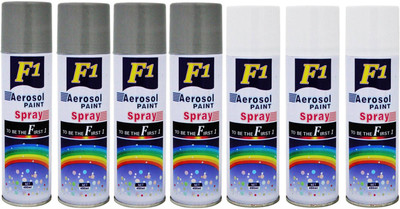 F1 Multicolor Spray Paint 450 ml(Pack of 7)