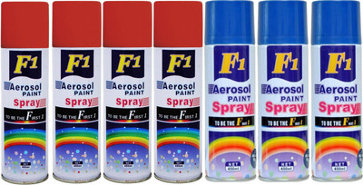 

F1 Multicolor Spray Paint 450 ml(Pack of 7)