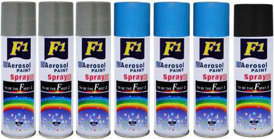

F1 Multicolor Spray Paint 450 ml(Pack of 7)