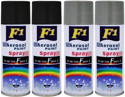 

F1 multicolor Spray Paint 450 ml(Pack of 4)