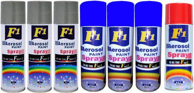 

F1 Multicolor Spray Paint 450 ml(Pack of 7)