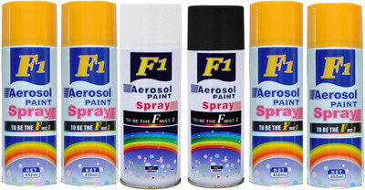 

F1 Multicolor Spray Paint 450 ml(Pack of 6)