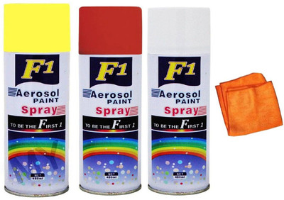 

F1 Multicolor Spray Paint 450 ml(Pack of 3)