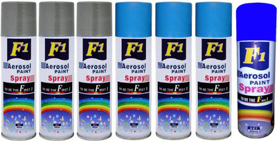 

F1 Multicolor Spray Paint 450 ml(Pack of 7)