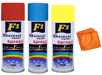 

F1 Multicolor Spray Paint 450 ml(Pack of 3)