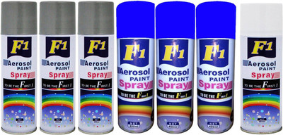 

F1 Multicolor Spray Paint 450 ml(Pack of 7)
