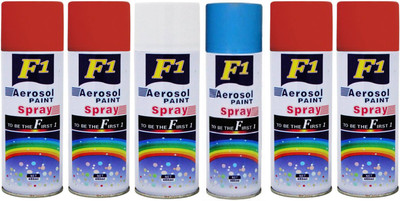 

F1 Multicolor Spray Paint 450 ml(Pack of 6)