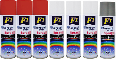 

F1 Multicolor Spray Paint 450 ml(Pack of 7)