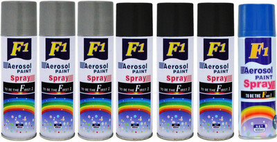

F1 Multicolor Spray Paint 450 ml(Pack of 7)