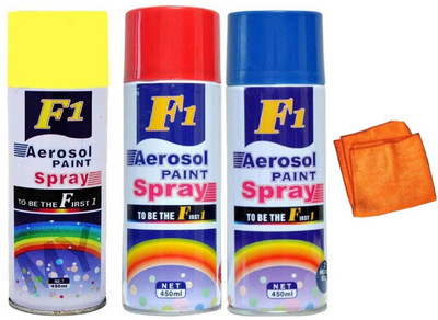 

F1 Multicolor Spray Paint 450 ml(Pack of 3)