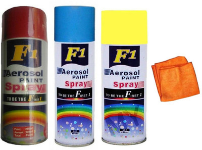 

F1 Multicolor Spray Paint 450 ml(Pack of 3)