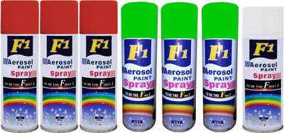 

F1 Multicolor Spray Paint 450 ml(Pack of 7)