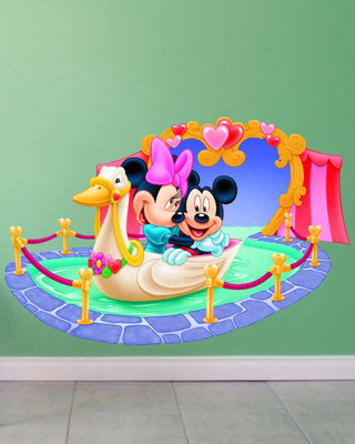 

RNG  3d pvc vinyl home décor wall sticker with hd color Sticker(Pack of 1, Multicolor