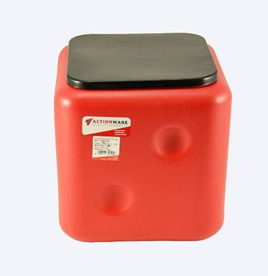 

Action Ware Dice stool BY SARANGWARE Living & Bedroom Stool(Red)