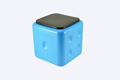 

Action Ware Dice stool BY SARANGWARE Living & Bedroom Stool(Blue)