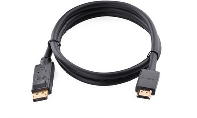 

Ugreen DP101 HDMI Cable(Compatible with Computer, TV, Tablet, Black)