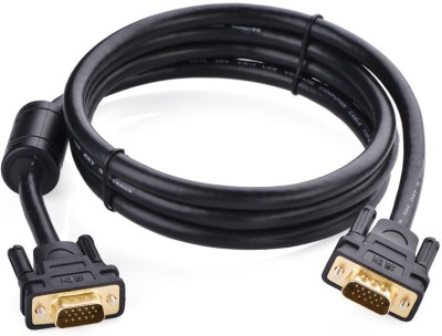 

Ugreen VG101 VGA Cable(Compatible with a monitor to a free VGA port of your PC., Black)