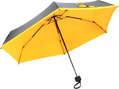 

Black Lemon Creative Lightweight Sun Shade And Waterproof Yellow Umbrella(Yellow)