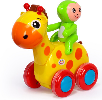 Kiditos Unbreakable Friction Power Smart Deer Toddler Baby Toy(Multicolor)