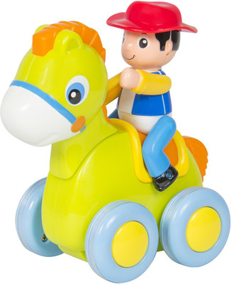 

Kiditos Unbreakable Friction Power Mild Pony Toddler Baby Toy(Multicolor)