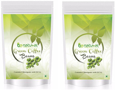 

Be Natural Pure Organic Green Coffee Beans by Be natural , Decaffeinated & Unroasted Arabica Coffee beans for Weight Management(400 g)