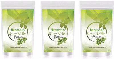 

Be Natural Pure Organic Green Coffee Beans by Be natural , Decaffeinated & Unroasted Arabica Coffee beans for Weight Management(600 g)