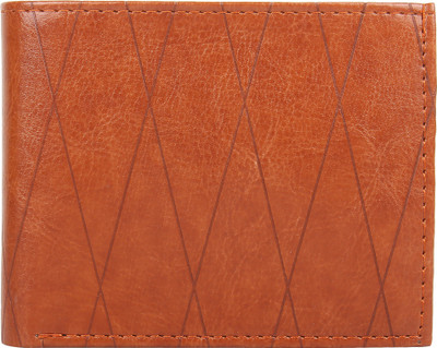 

JUNKET TRIBE Men Brown Artificial Leather Wallet(3 Card Slots)