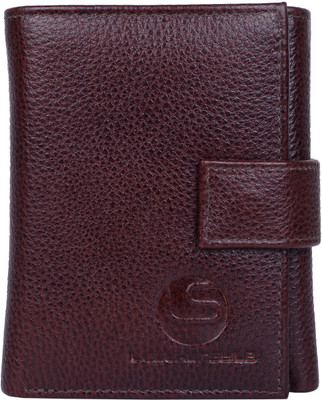 

LEATHERSTILE Women Formal Brown Genuine Leather Wallet(6 Card Slots)