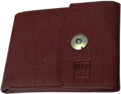 

Wenzest Men Brown Artificial Leather Wallet(6 Card Slots)