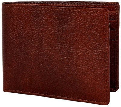 

YTNAB Men Brown Genuine Leather Wallet(9 Card Slots)