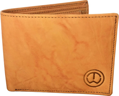 

TnW Men Tan Genuine Leather Wallet(3 Card Slots)